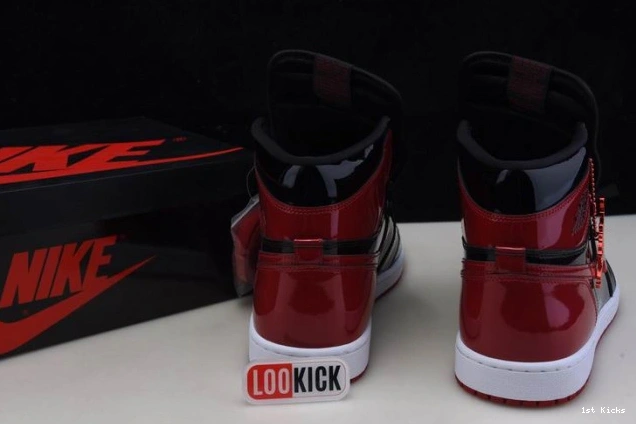 1st Kicks 807 OG 1 High Patent Air SmartChoice 555088- Bred Jordan 1116